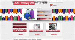 Desktop Screenshot of creativesewing.com.au